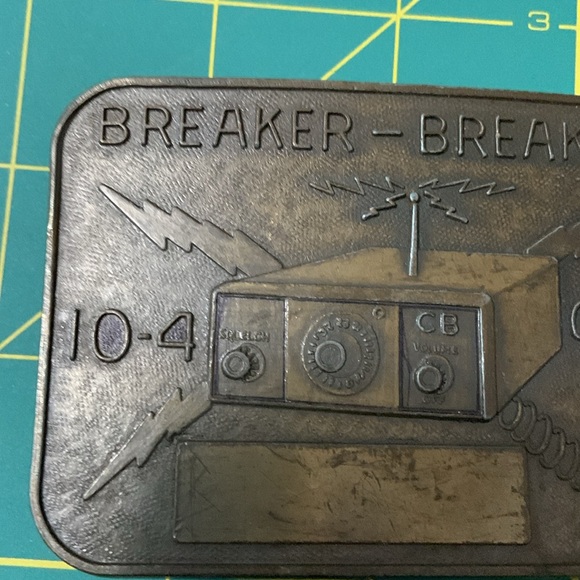 CB Radio Belt Buckle - Picture 3 of 4